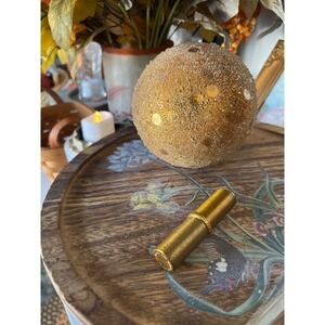 Vintage  1950's Revlon Gold Tone Replaceable Lipstick Holder